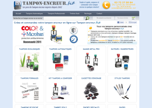 image du site web www.tampon-encreur.biz